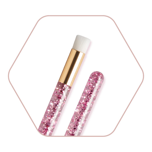 spazzola per la pulizia delle ciglia - glitter