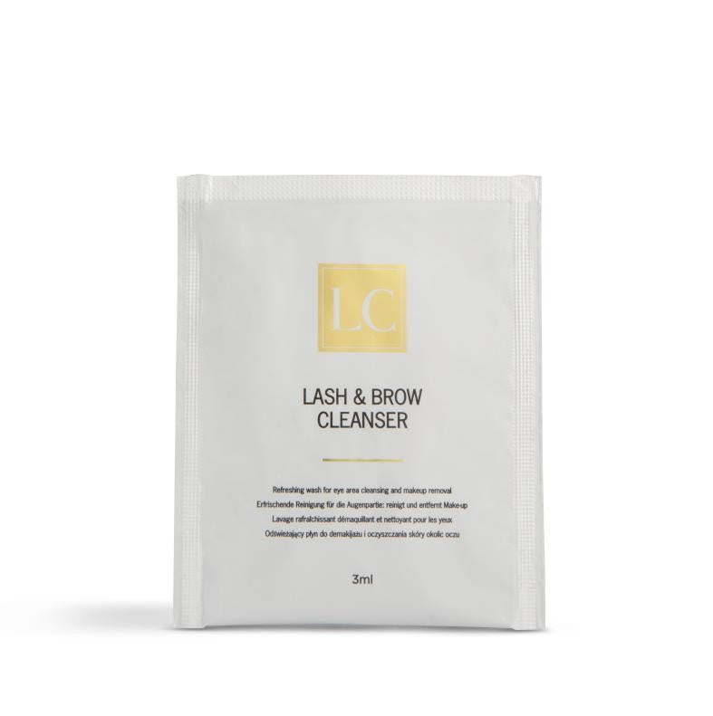 Eyelash- and eyebrow cleansig gel 3 ml