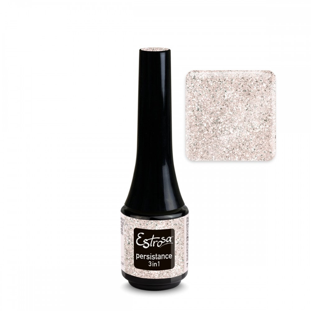 Semipermanente 3 in 1 - Rose Quartz Glitter Chrome