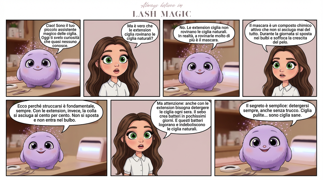 LE EXTENSIONS CIGLIA ROVINANO LE CIGLIA NATURALI?