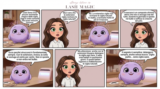 LE EXTENSIONS CIGLIA ROVINANO LE CIGLIA NATURALI?