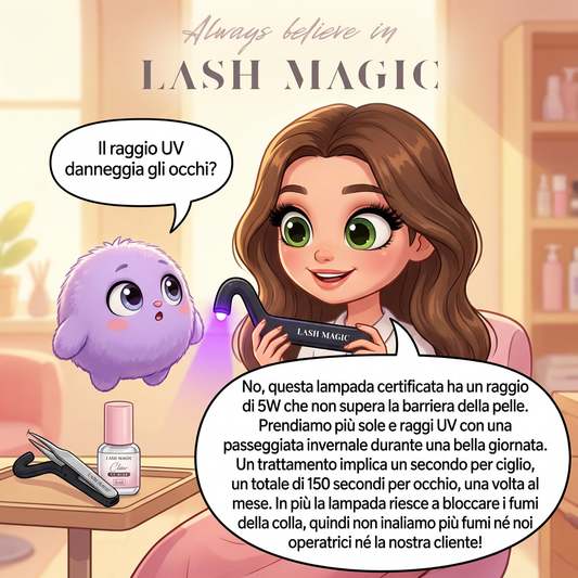 LAMPADA UV PER ASCIUGATURA RAPIDA