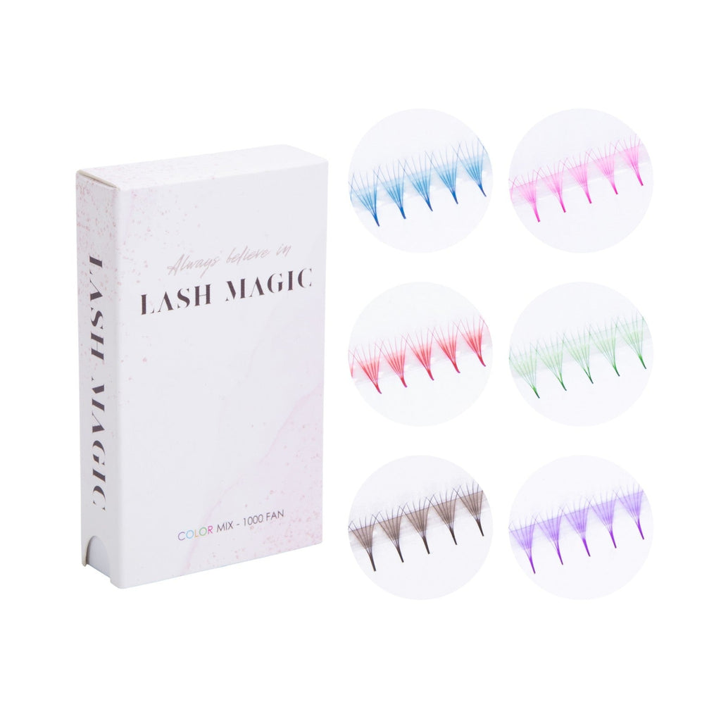 Magic Strip colorful 3D MIX 1000 ventagli pronti