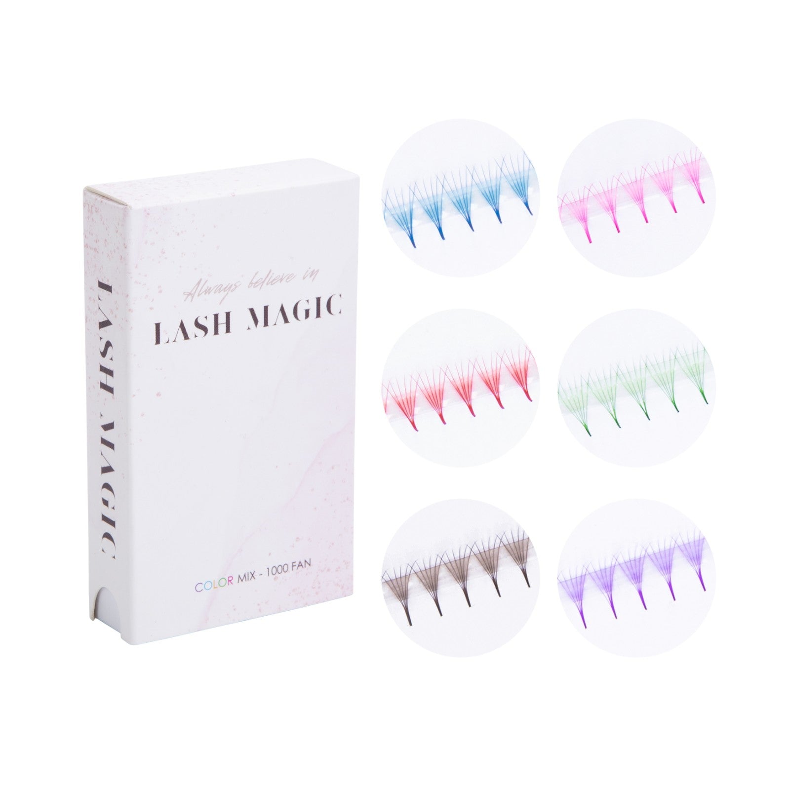 Magic Strip colorful 3D MIX 1000 ventagli pronti