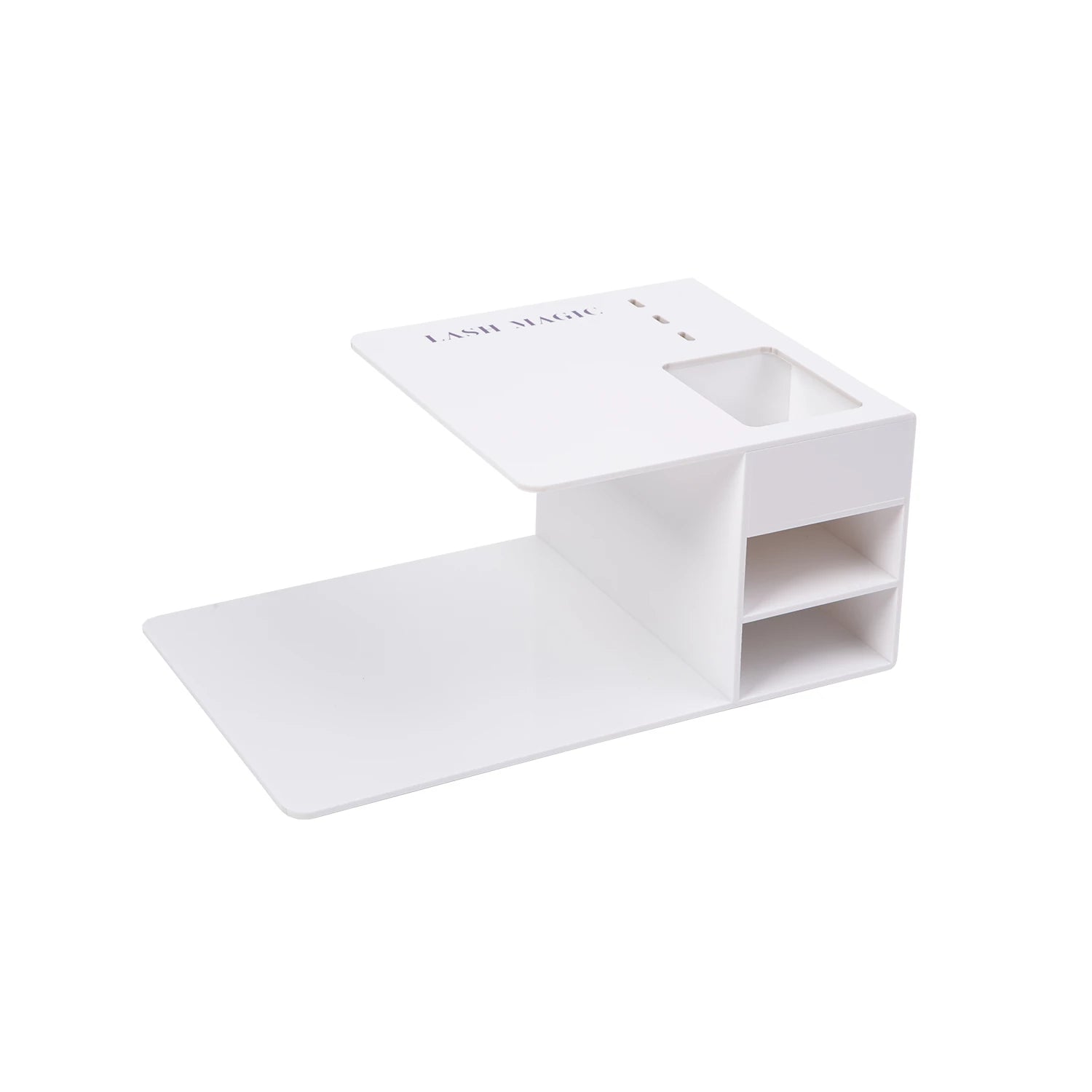 Storage for lash extension pillow