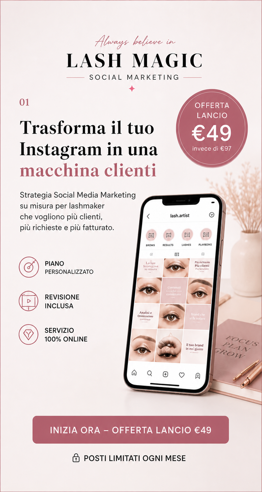 Lash Magic Social Marketing