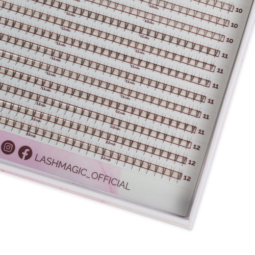 2D Promade eyelash 0.10 - 20 rows