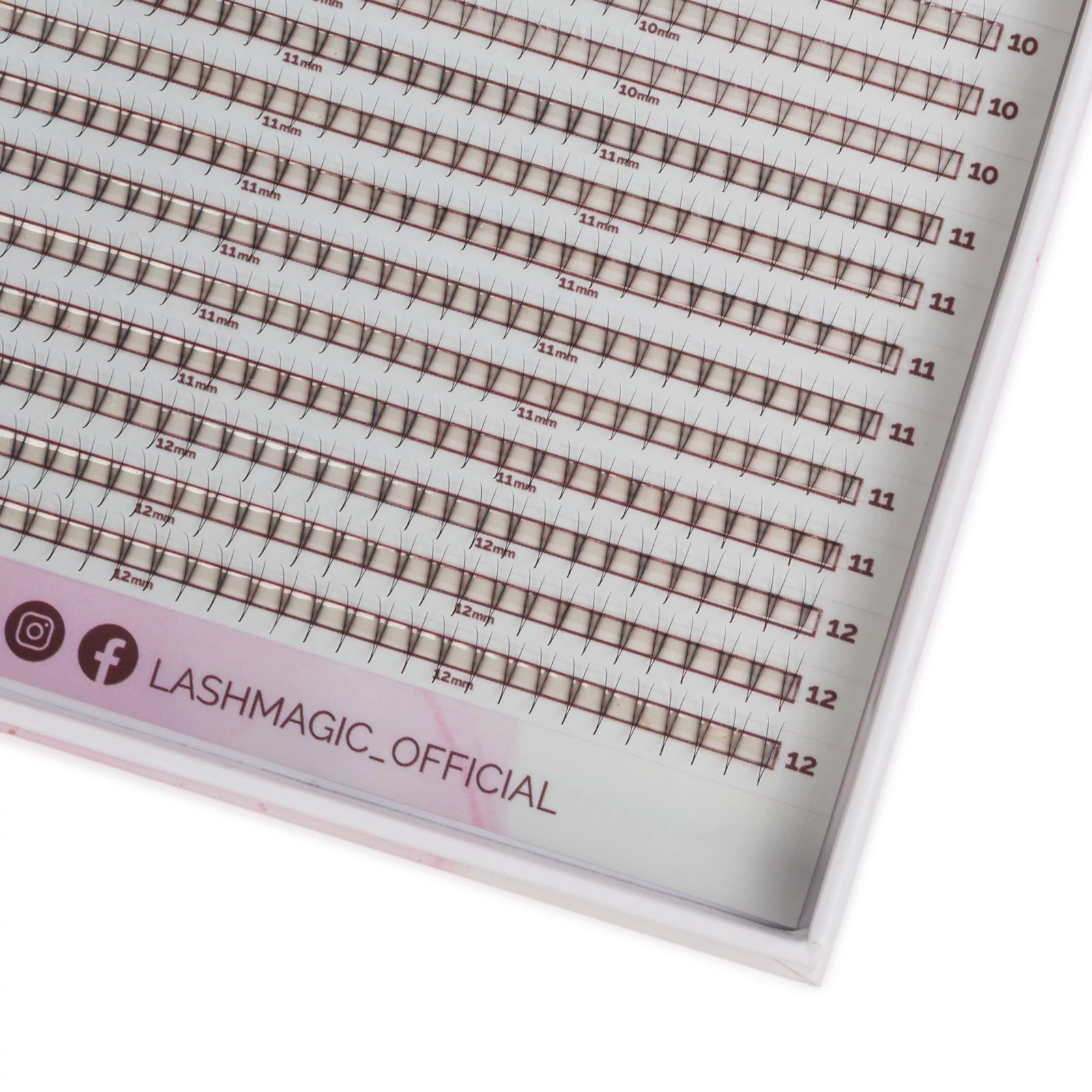 2D Promade eyelash 0.07 - 20 rows