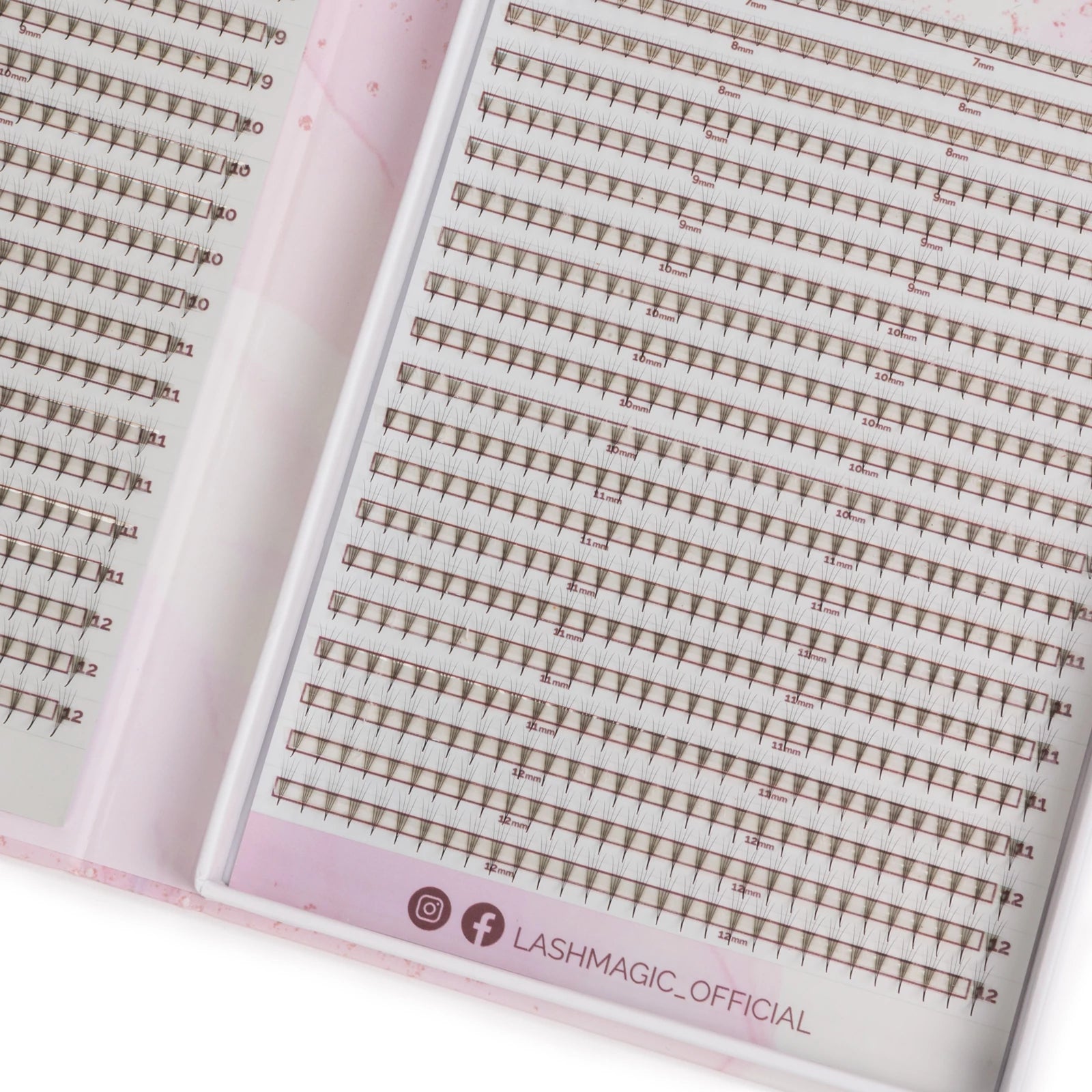 4D Promade eyelash 0.07 - 40 rows