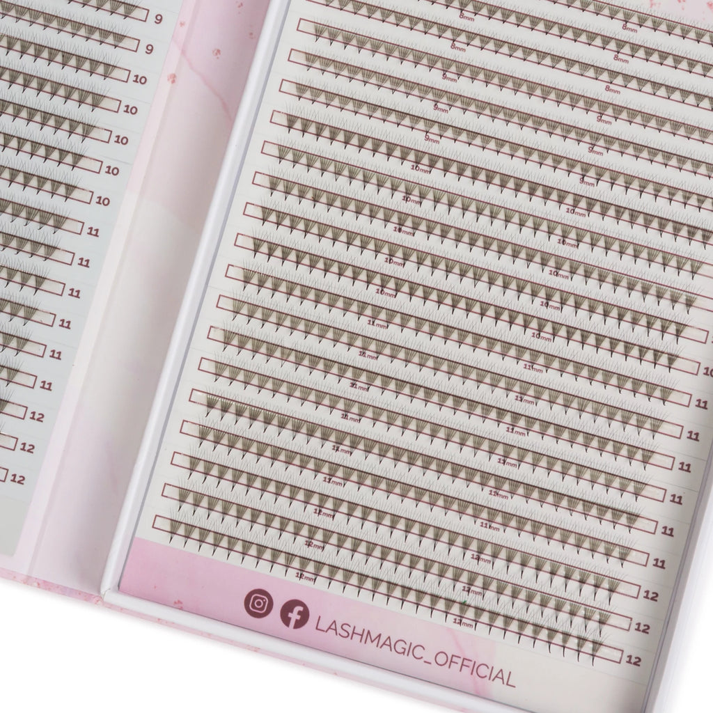 6D Promade eyelash 0.05 - 40 rows