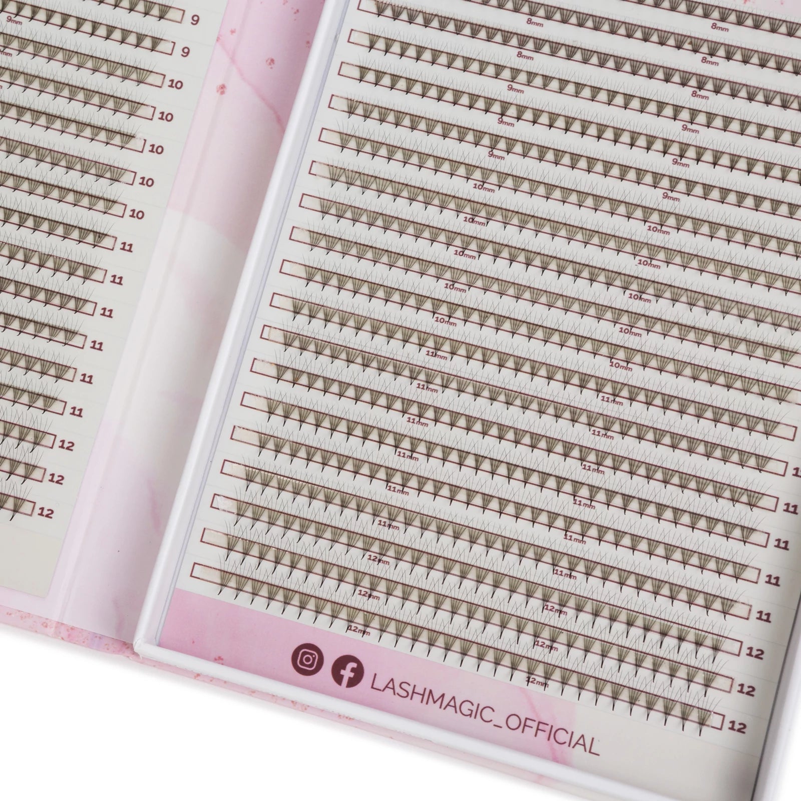 5D Promade eyelash 0.05 - 40 rows