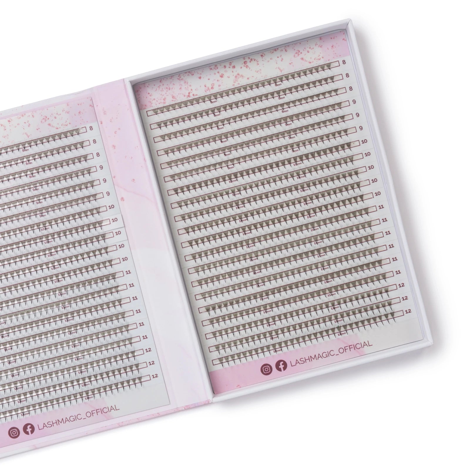6D Promade eyelash 0.05 - 40 rows
