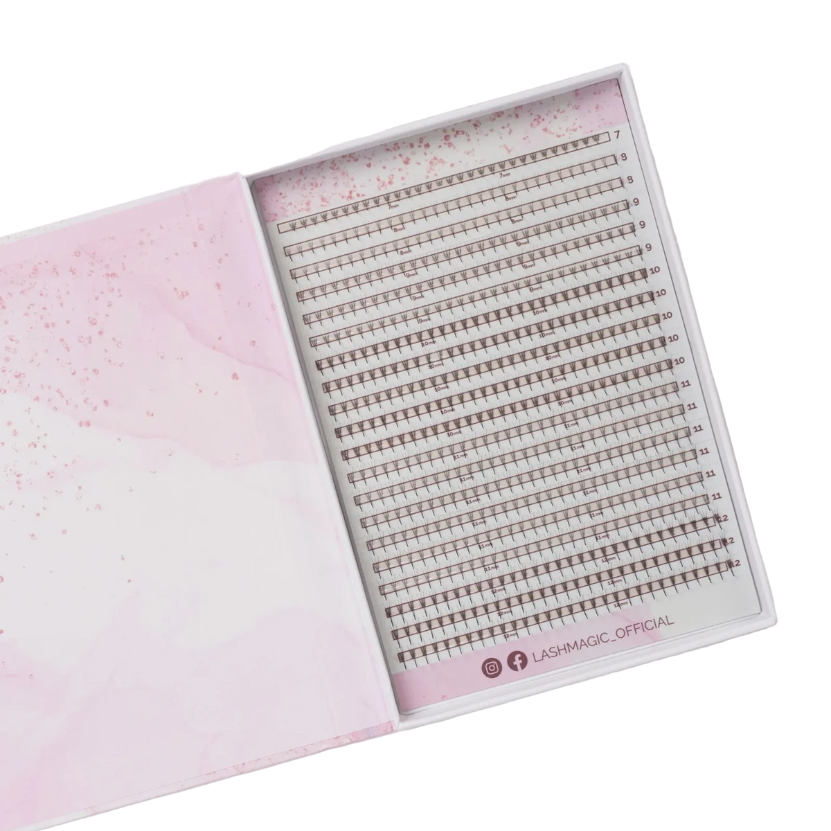 3D Promade eyelash 0.07 - 20 rows