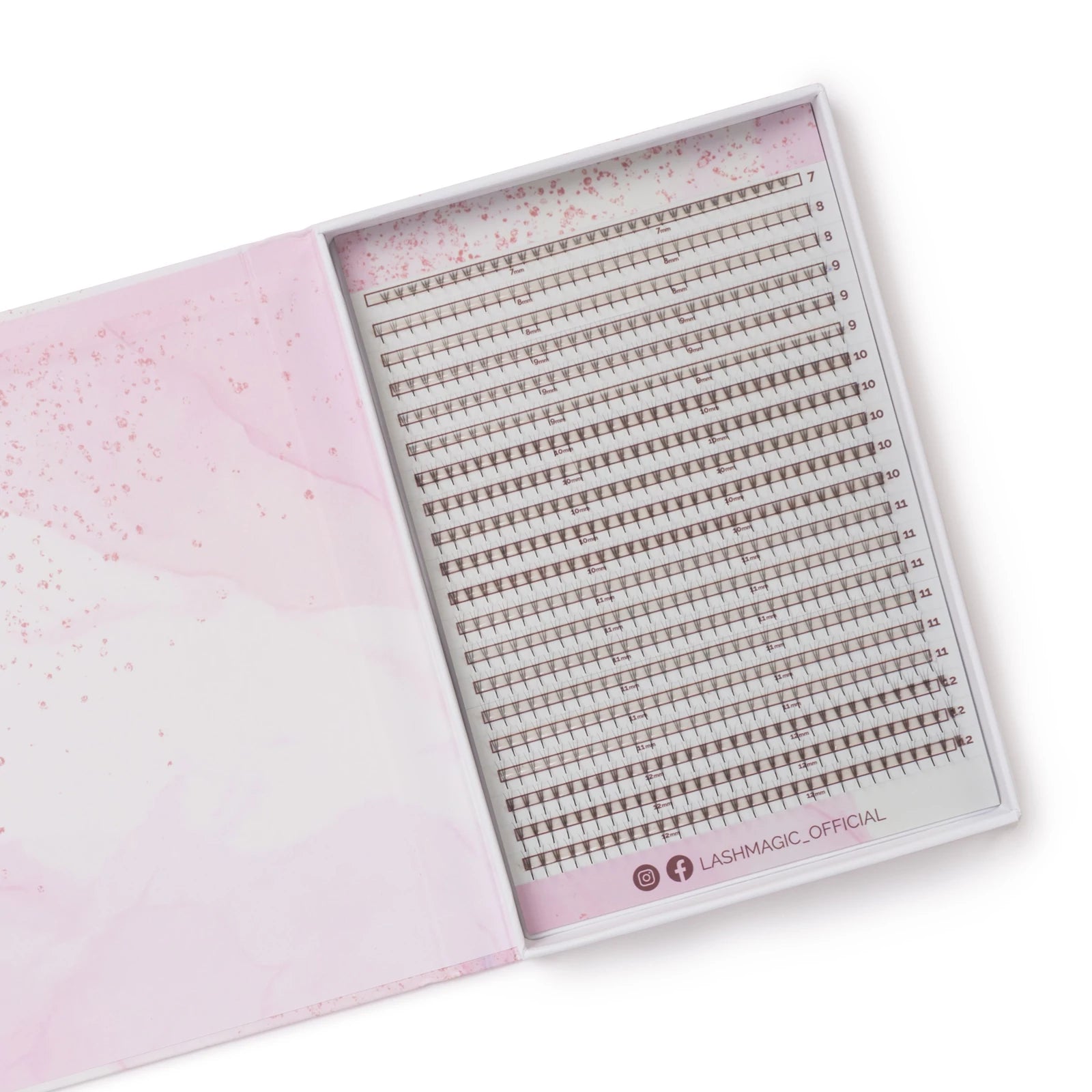 3D Promade eyelash 0.07 - 20 rows