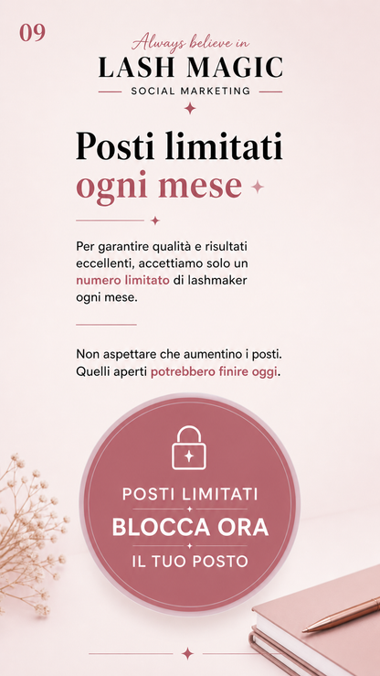 Lash Magic Social Marketing