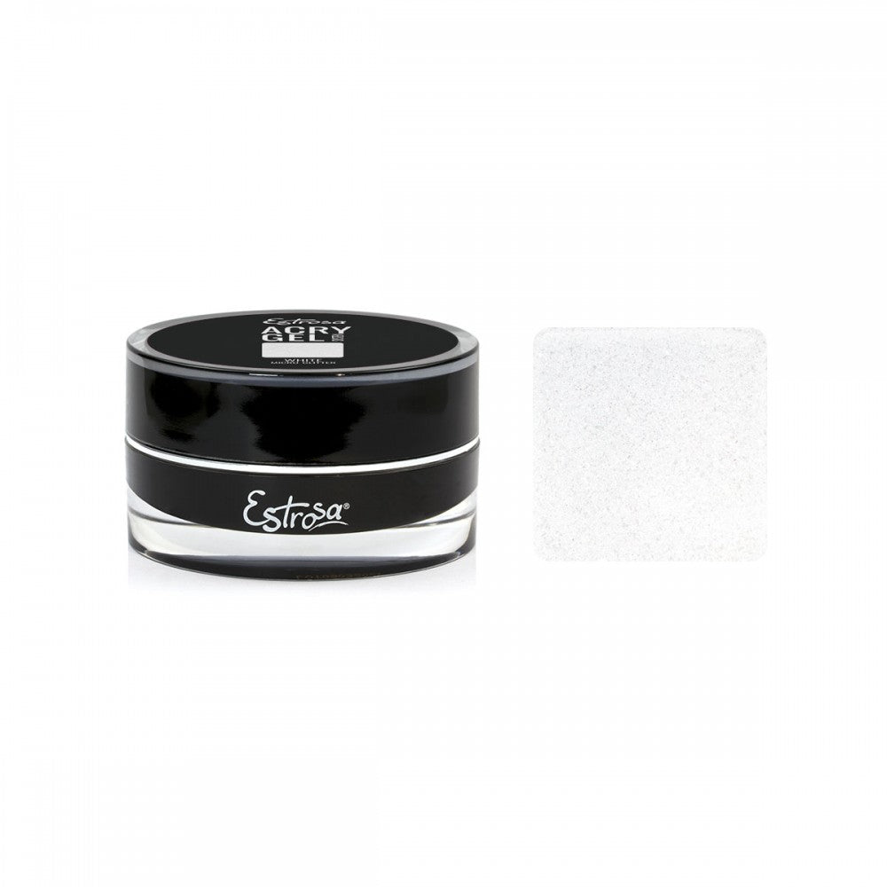 Acrygel System - White micro glitter 15ml