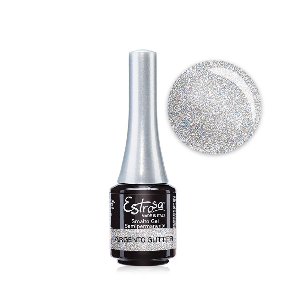 Argento Glitter - Smalto semipermanente 7 ml