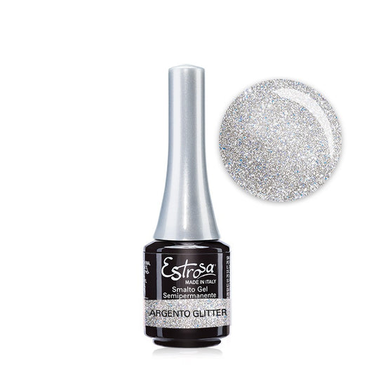 Argento Glitter - Smalto semipermanente 7 ml