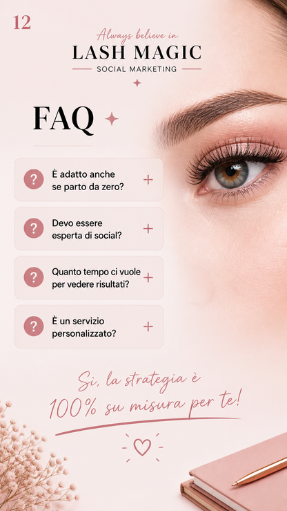 Lash Magic Social Marketing