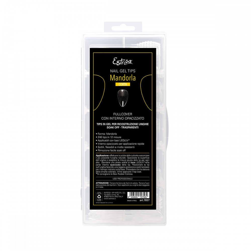 Capsula Gel Tips Quadrata 240pz