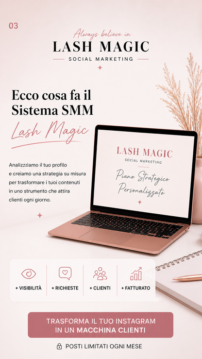 Lash Magic Social Marketing