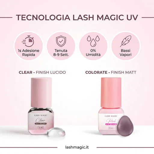Colla UV Blue 5ml - Adesivo per Extension Ciglia