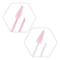Drop-shaped mascara brush