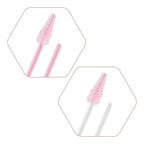 Drop-shaped mascara brush