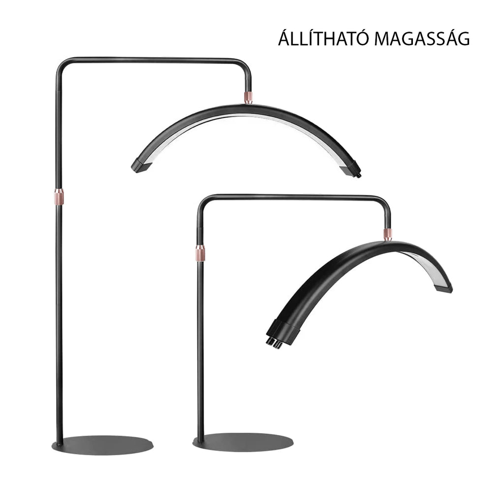 Moon cosmetic LED lamp black