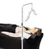 Cloud shaped cosmetic LED lamp with crystals - white