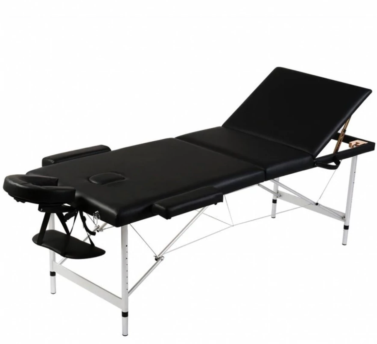 3 zone aluminium massage bed