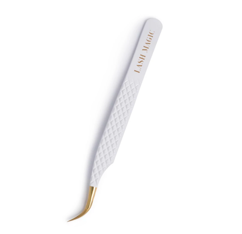Pinzetta Semicurva ISO-1-WH