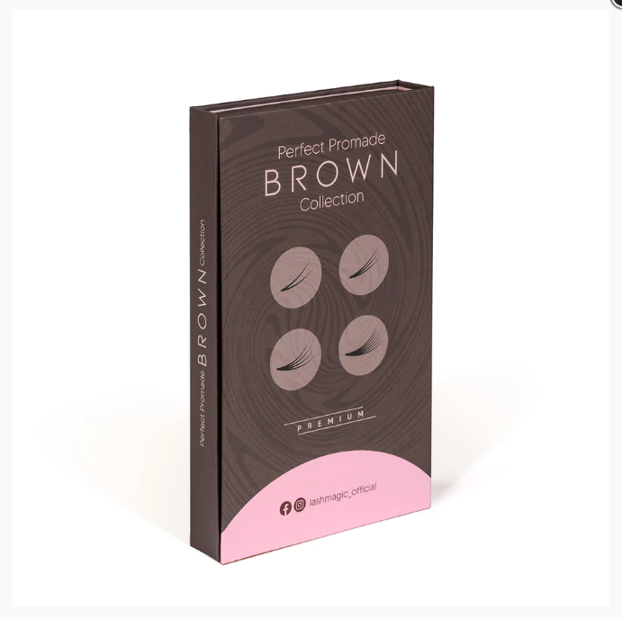 Perfect Promade Dark Brown 2D 0.10 Strip - 1000 fan/box
