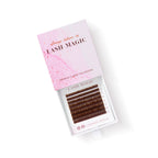 Ciglia Classiche Colorate 8 linee 0.10