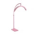 Moon cosmetic LED lamp with crystal - pink