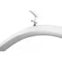 Moon cosmetic LED lamp with crystal - white