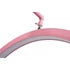 Moon cosmetic LED lamp with crystal - pink