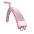Moon cosmetic LED lamp with crystal - pink
