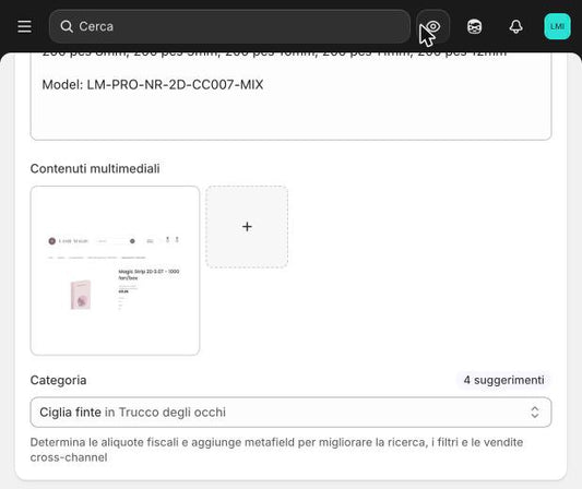 Perfect Promade Strip 5D 1000 ventagli pronti