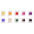 8 rows colorful "classic" eyelash 0.10