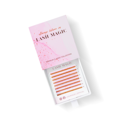 Ciglia Classiche bicolore 8 linee 0.07